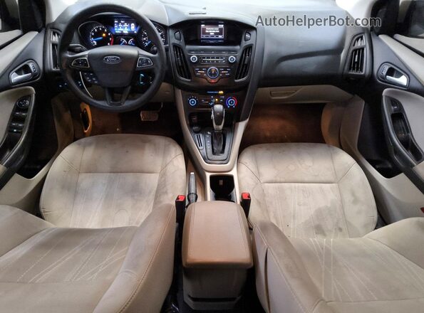 1FADP3F27JL204050 2018 FORD FOCUS Gold Vista del salpicadero