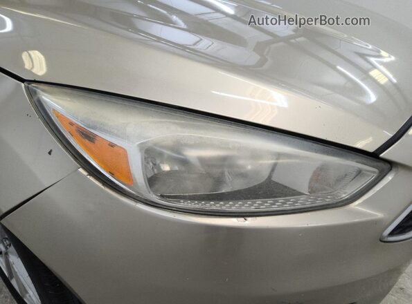 1FADP3F27JL204050 2018 FORD FOCUS Gold 