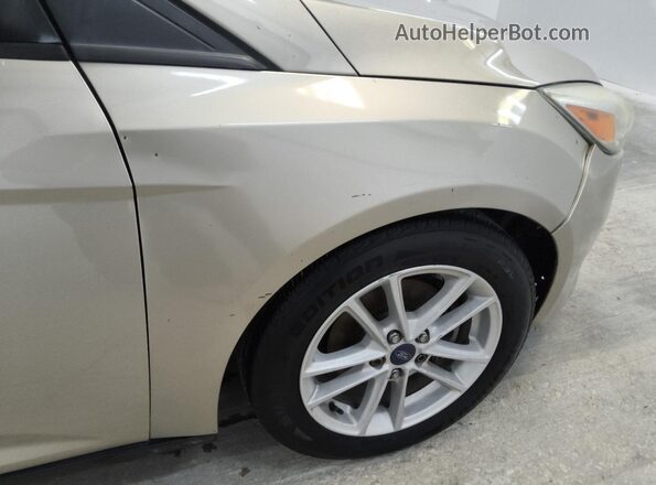 1FADP3F27JL204050 2018 FORD FOCUS Gold 