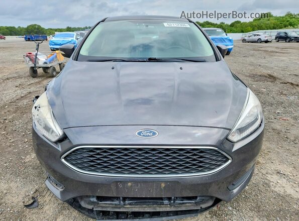 1FADP3F27JL254494 2018 FORD FOCUS Gray Widok z przodu