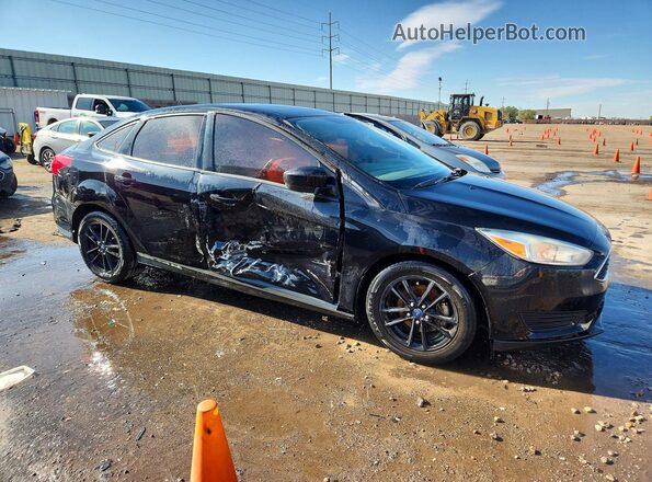 1FADP3F27JL260294 2018 FORD FOCUS Black Передня права чверть