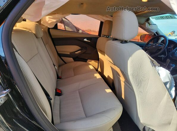 1FADP3F27JL260294 2018 FORD FOCUS Black Вид задніх сидінь