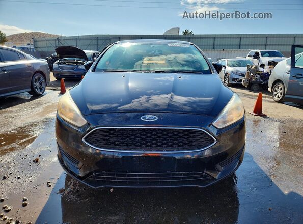 1FADP3F27JL260294 2018 FORD FOCUS Black Вид спереду