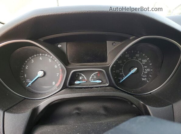 1FADP3F28GL268025 2016 FORD FOCUS Black Սարքավորումների վահանակի տեսք