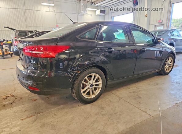 1FADP3F28GL282216 2016 FORD FOCUS Черный Задняя правая четверть