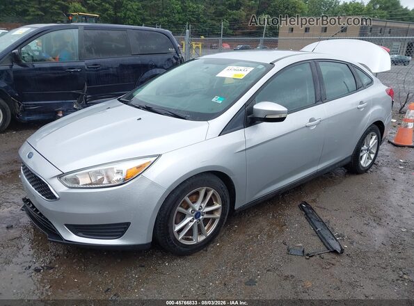 1FADP3F28GL303100 2016 FORD FOCUS Silver Առջևի ձախ երեք քառորդ տեսարան