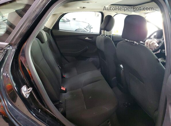 1FADP3F28GL335836 2016 FORD FOCUS Black Vista de los asientos traseros