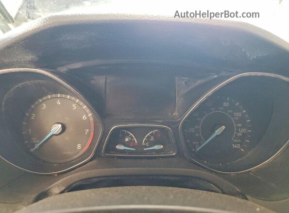 1FADP3F28GL335836 2016 FORD FOCUS Black Vista del cuadro de instrumentos