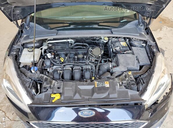1FADP3F28GL335836 2016 FORD FOCUS Black Vista interior trasera