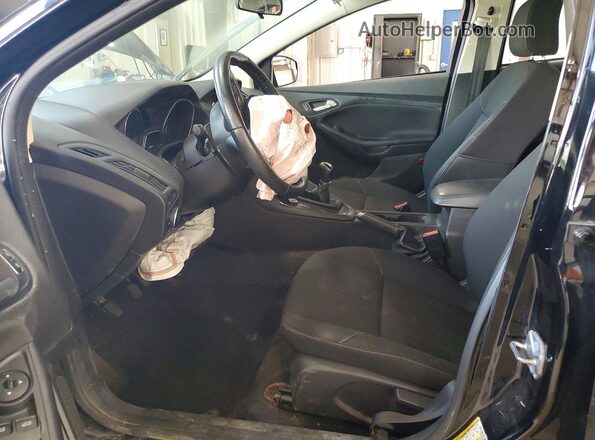 1FADP3F28GL335836 2016 FORD FOCUS Black Vista interior delantera