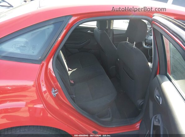 1FADP3F28GL337683 2016 FORD FOCUS Red VIN կոդի պիտակի տեսք