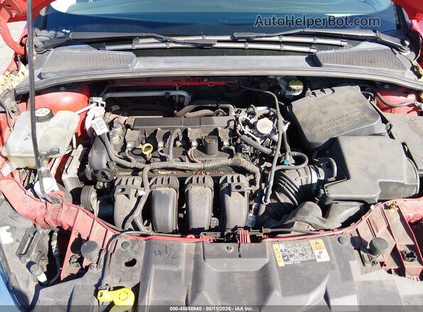 1FADP3F28GL337683 2016 FORD FOCUS Red Հետևի տեսք