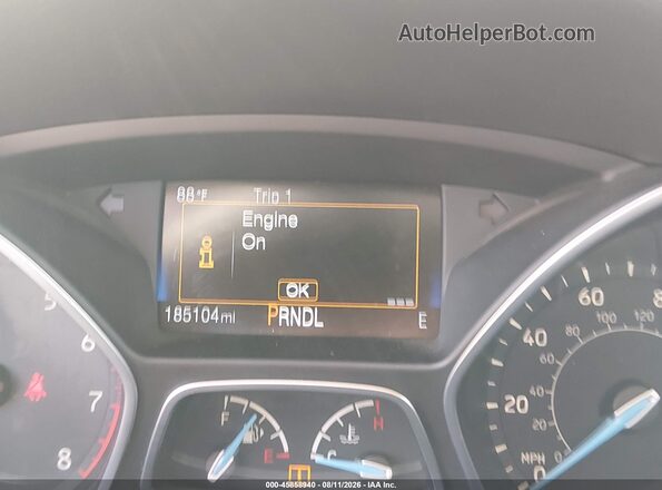 1FADP3F28GL337683 2016 FORD FOCUS Red Հետևի նստատեղերի տեսք