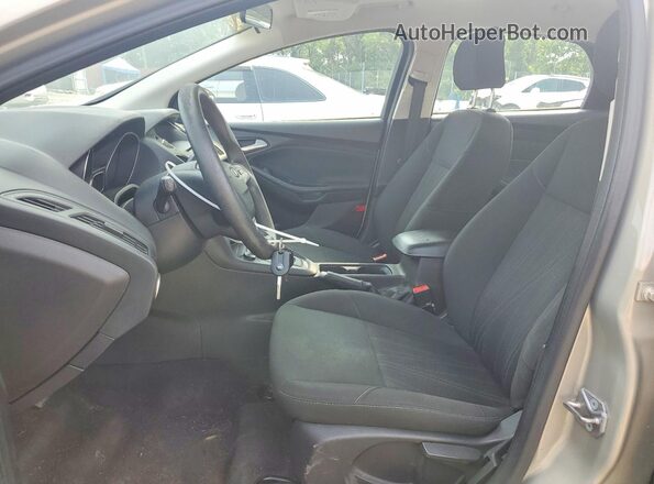 1FADP3F28GL345024 2016 FORD FOCUS Gray Dashboard view