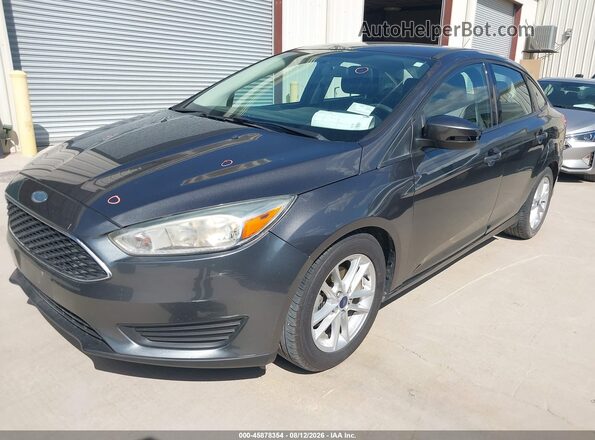 1FADP3F28GL346285 2016 FORD FOCUS Серый Передняя левая четверть