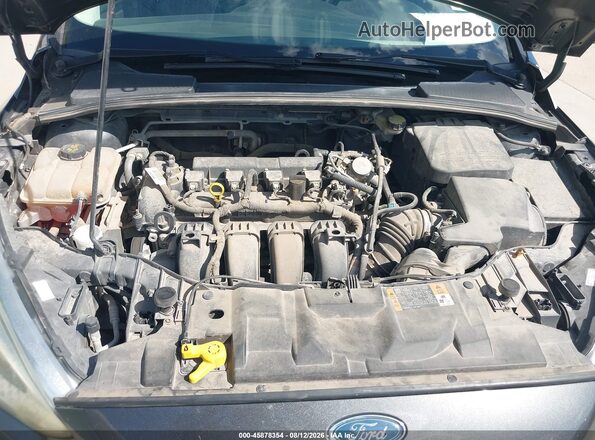 1FADP3F28GL346285 2016 FORD FOCUS Серый Вид сзади