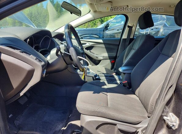 1FADP3F28GL347016 2016 FORD FOCUS Charcoal წინა სალონის ხედი