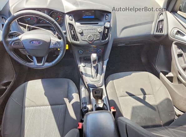 1FADP3F28GL347016 2016 FORD FOCUS Charcoal წინა პანელის ხედი