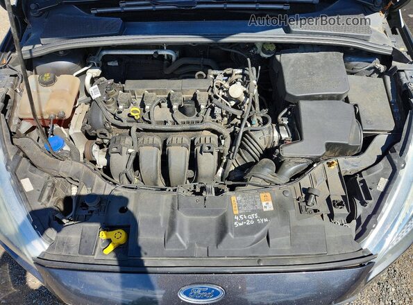 1FADP3F28GL347016 2016 FORD FOCUS Charcoal უკანა სალონის ხედი