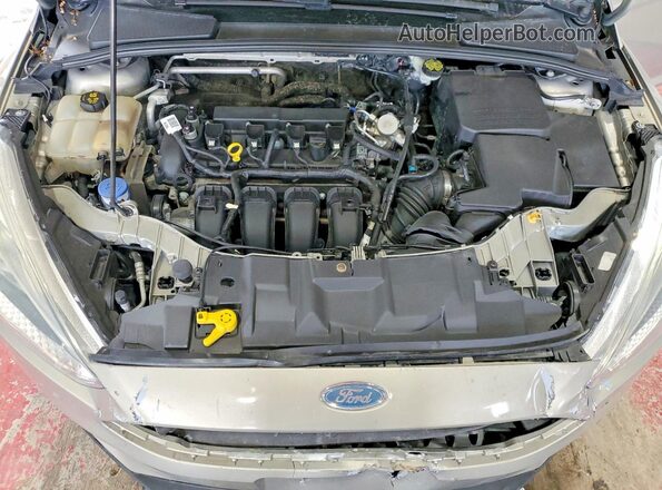 1FADP3F28GL365726 2016 FORD FOCUS Silver უკანა სალონის ხედი