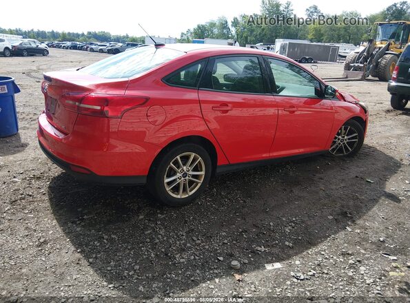 1FADP3F28GL389038 2016 FORD FOCUS Red Հետևի աջ