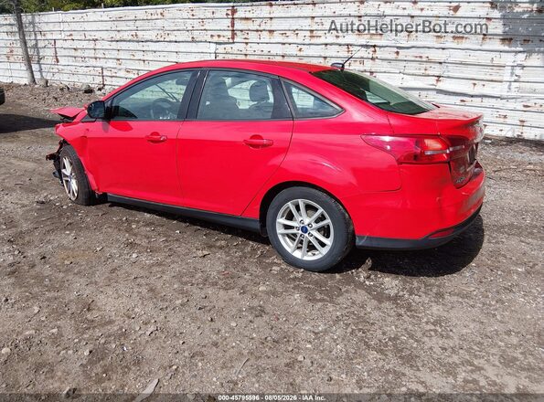 1FADP3F28GL389038 2016 FORD FOCUS Red Հետևի ձախ