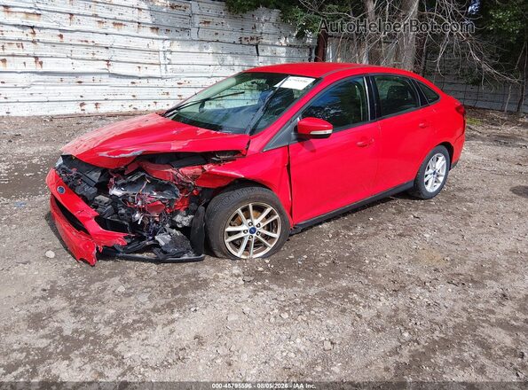 1FADP3F28GL389038 2016 FORD FOCUS Red Առջևի ձախ երեք քառորդ տեսարան
