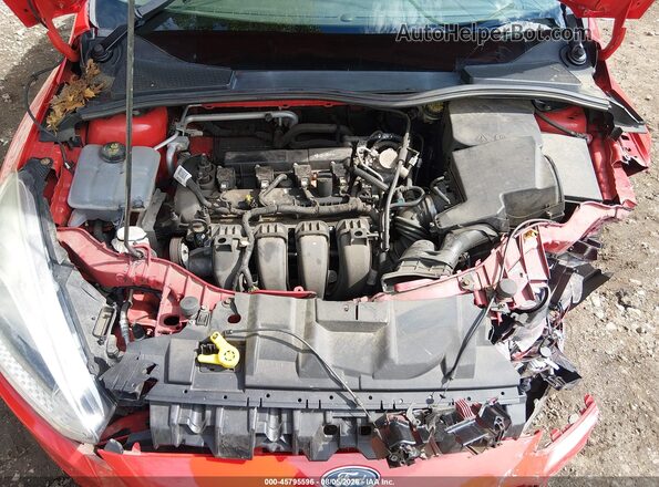 1FADP3F28GL389038 2016 FORD FOCUS Red Հետևի տեսք