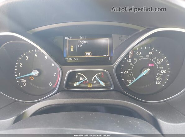 1FADP3F28GL390111 2016 FORD FOCUS Gray Vista de los asientos traseros