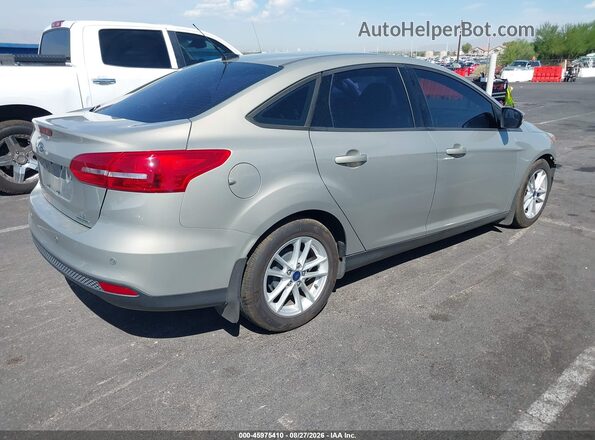 1FADP3F28GL391971 2016 FORD FOCUS Gold Задня права чверть
