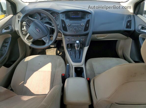 1FADP3F28GL401835 2016 FORD FOCUS White Առջևի վահանակի տեսք