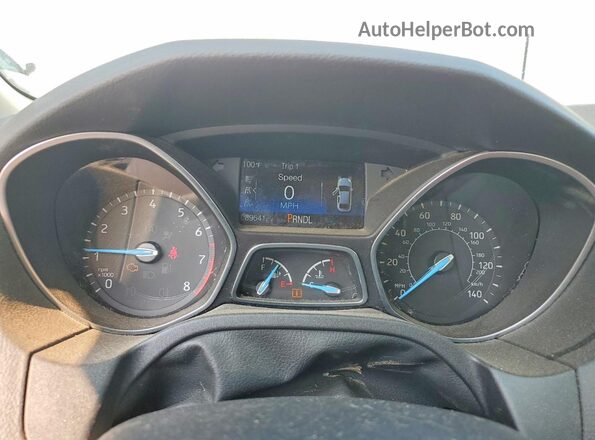 1FADP3F28GL401835 2016 FORD FOCUS White Սարքավորումների վահանակի տեսք