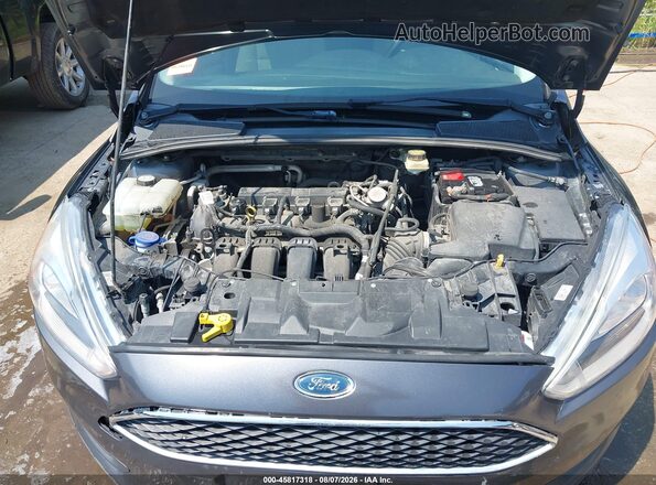 1FADP3F28HL247127 2017 FORD FOCUS Gray Հետևի տեսք