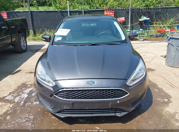 1FADP3F28HL247127 2017 FORD FOCUS Gray Սարքավորումների վահանակի տեսք