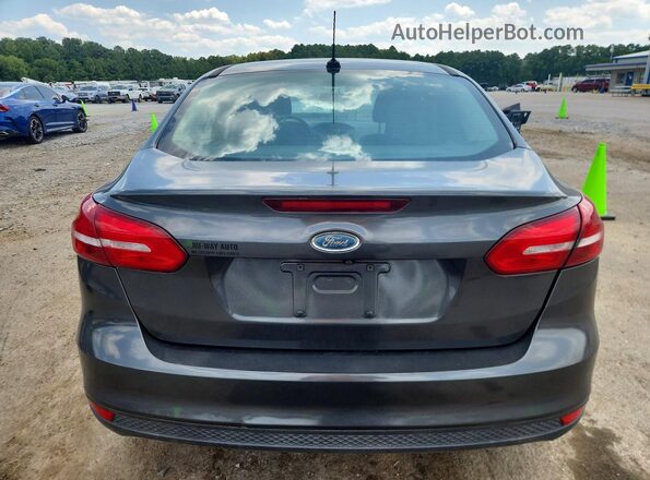 1FADP3F28HL320044 2017 FORD FOCUS Gray უკანა ხედი