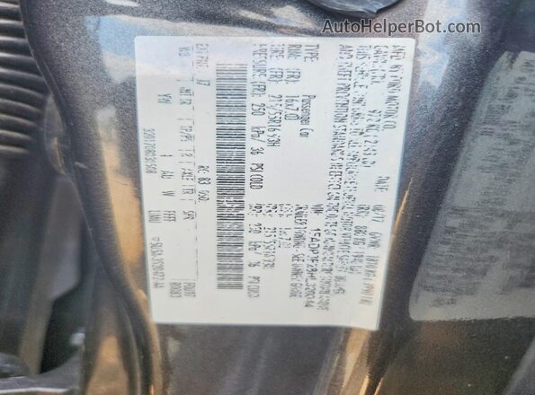 1FADP3F28HL320044 2017 FORD FOCUS Gray ძრავის განყოფილების ხედი