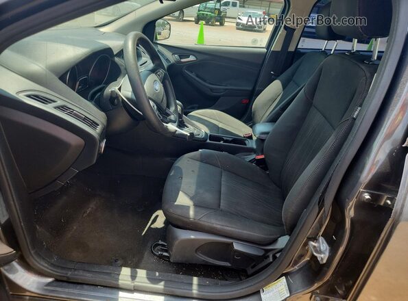 1FADP3F28HL320044 2017 FORD FOCUS Gray წინა სალონის ხედი