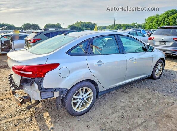 1FADP3F28JL290890 2018 FORD FOCUS Silver Rear right