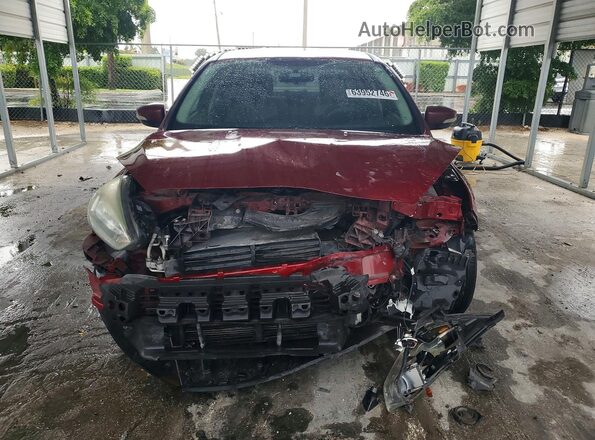 1FADP3F29GL236877 2016 FORD FOCUS Burgundy Widok z przodu