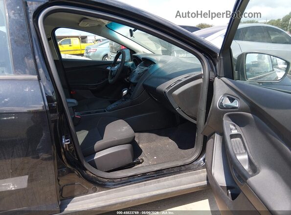 1FADP3F29GL237995 2016 FORD FOCUS Black წინა სალონის ხედი