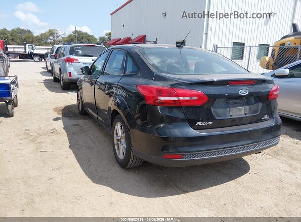 1FADP3F29GL237995 2016 FORD FOCUS Black უკანა მარცხენა