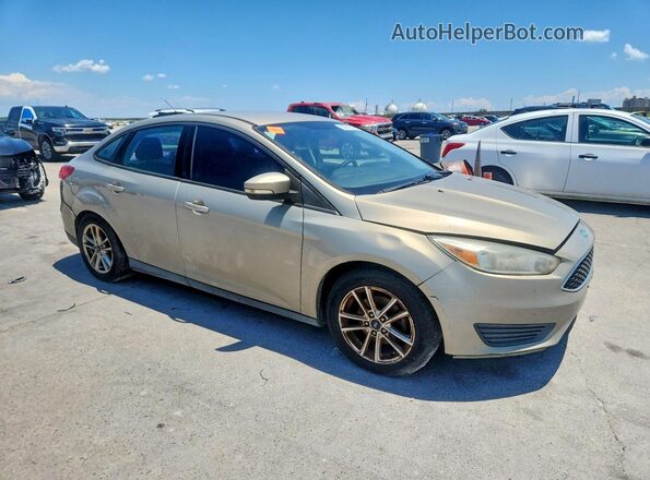 1FADP3F29GL316213 2016 FORD FOCUS Gold Delantero derecho