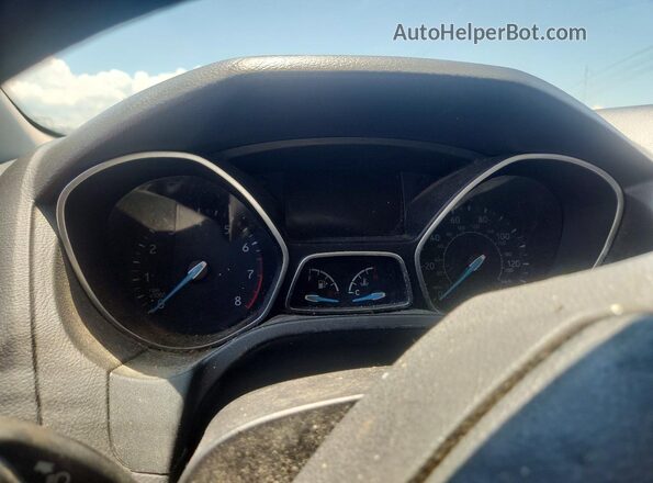 1FADP3F29GL316213 2016 FORD FOCUS Gold Vista del cuadro de instrumentos
