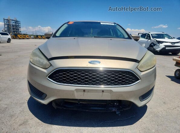 1FADP3F29GL316213 2016 FORD FOCUS Gold Vista frontal