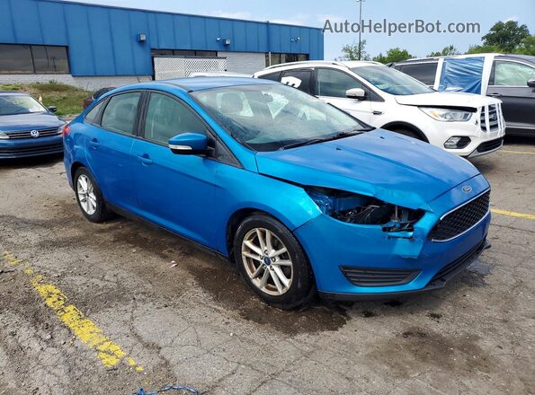 1FADP3F29GL398296 2016 FORD FOCUS Blue Front right
