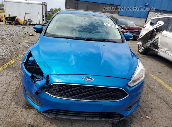 1FADP3F29GL398296 2016 FORD FOCUS Blue Front view