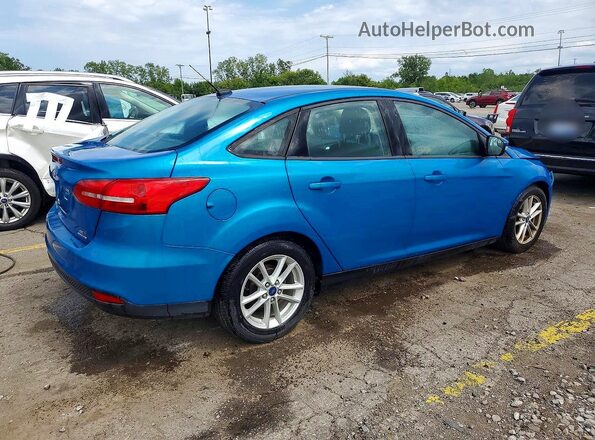 1FADP3F29GL398296 2016 FORD FOCUS Blue Rear right