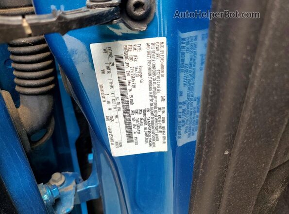 1FADP3F29GL398296 2016 FORD FOCUS Blue Engine compartment view