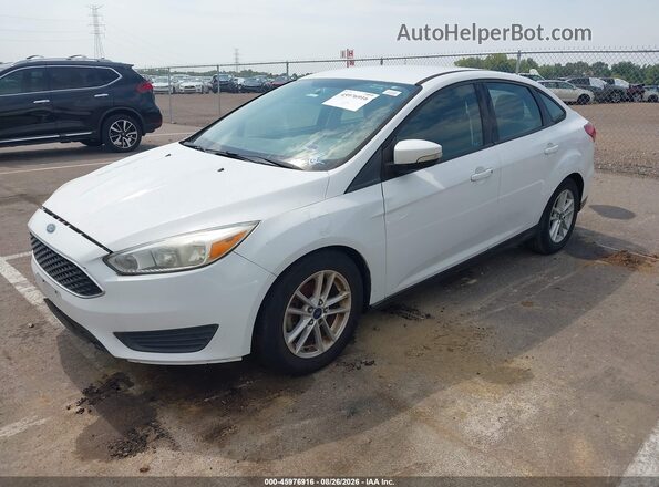 1FADP3F29HL247878 2017 FORD FOCUS White Vista tres cuartos delantera izquierda