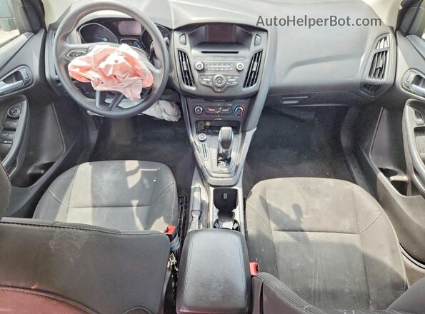 1FADP3F29HL315497 2017 FORD FOCUS Black Vista del salpicadero